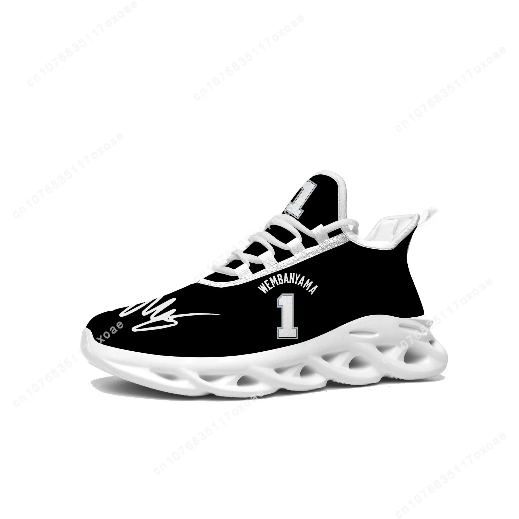 

San Antonio basketball Flats Sneakers Mens Womens Sports Shoes Wembanyama No 1 Sneaker Lace Up Mesh Footwear custom made Shoe