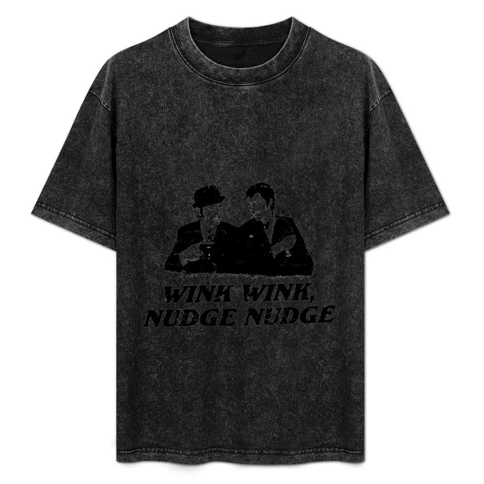 

Wink Wink, Nudge Nudge T-Shirt Plus Size Summer Casual T-Shirt