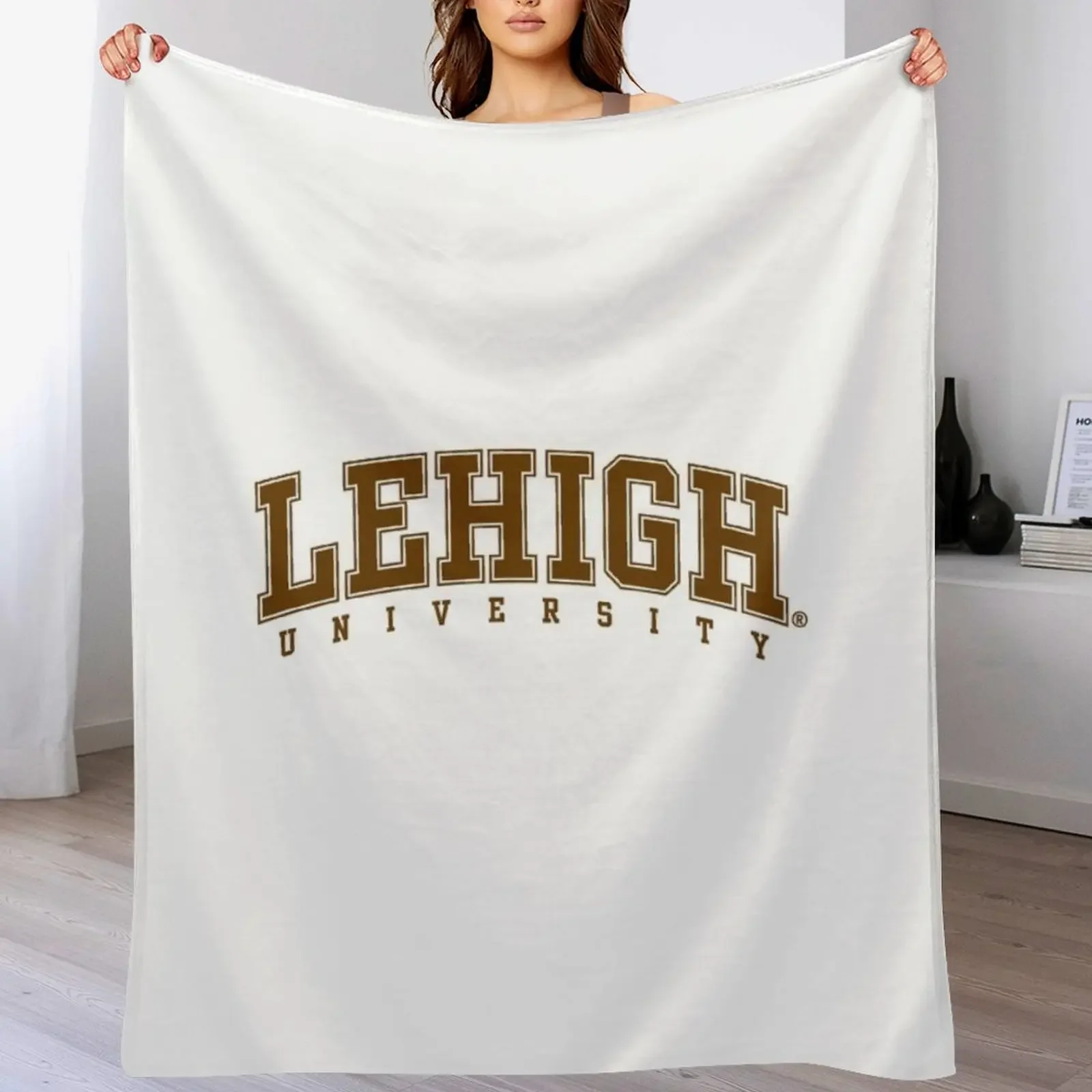 Lehigh University Throw Blanket Flannels cosplay anime Decoratives Furrys Blankets