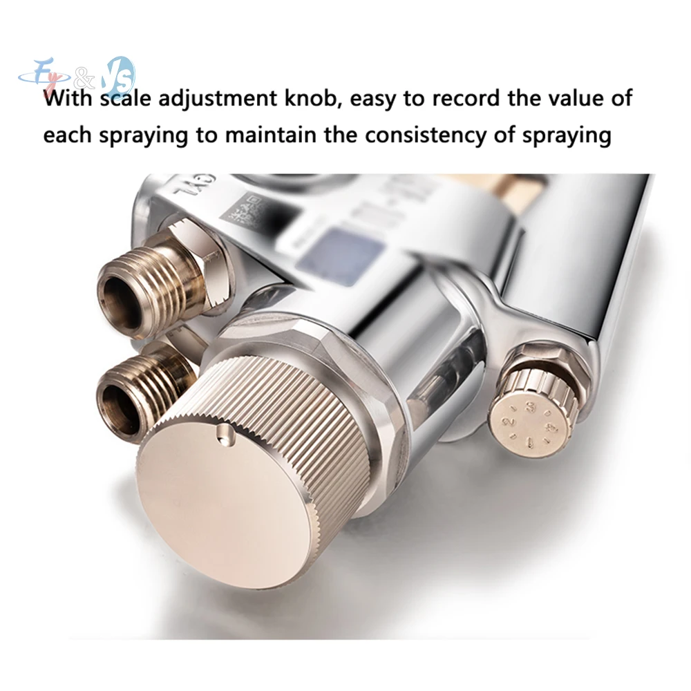 WA 200 Automatic Spray Gun Pneumatic Atomizing Spraying Tool Reciprocating Machine Industrial Professional Painting Equipment