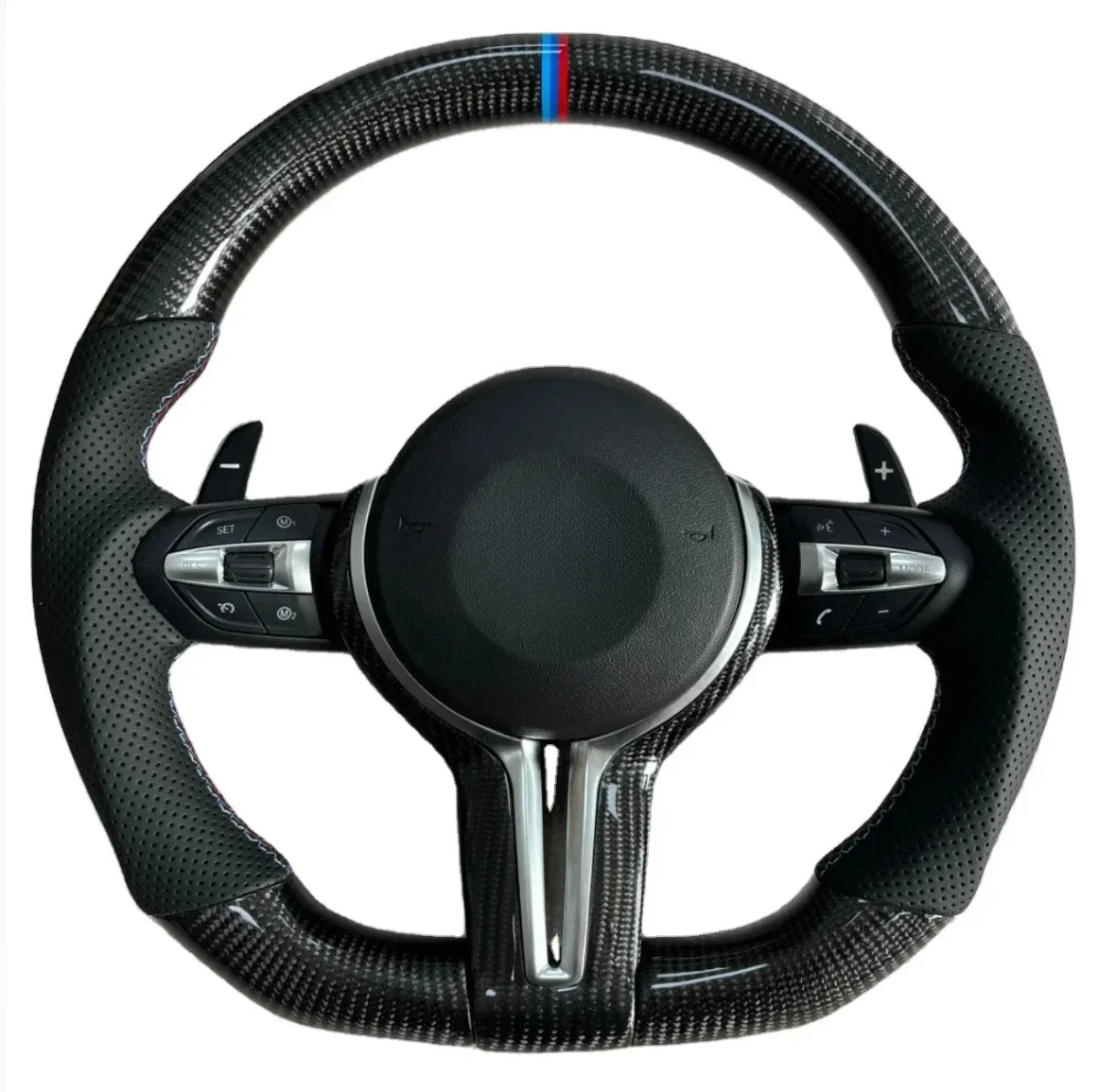 

Applicable upgradesF10 F30 F32 F80e60e90e32BMW carbon fiber sports steering wheel