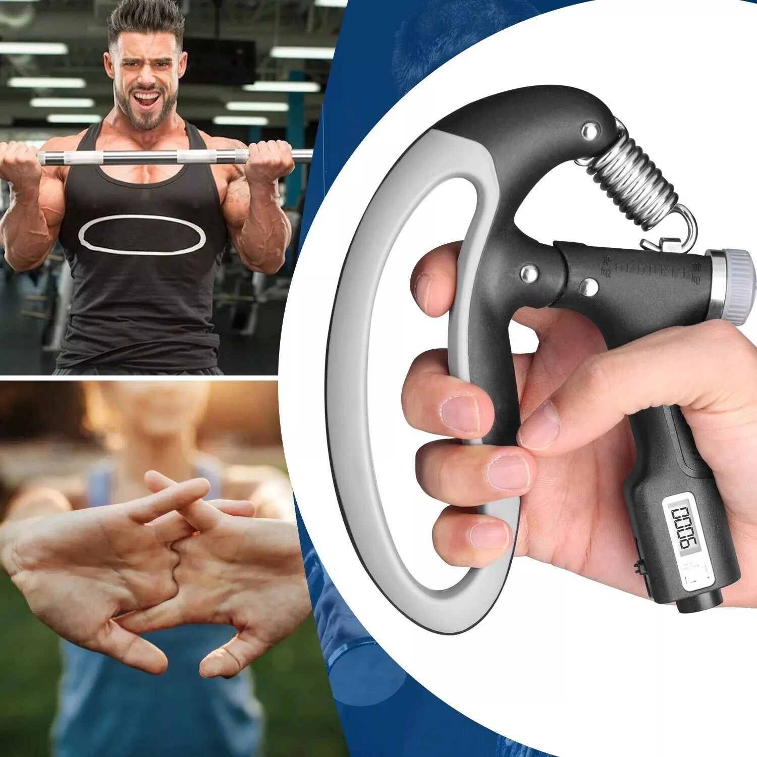 

Силовой тренажер для ручного захвата, усилитель, регулируемый тренажер для спортзала