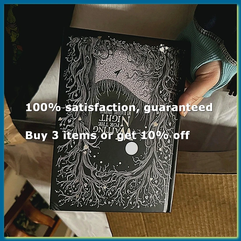 ●Journals Waiting for the Night Journal, Gothic Inspired, Journaling for Reading