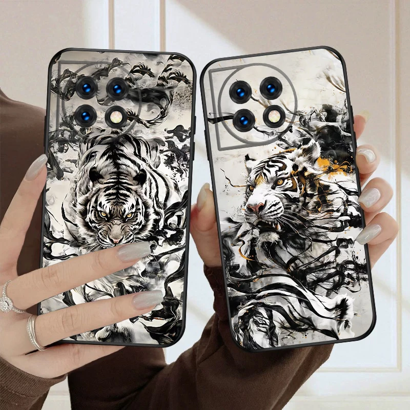 

The Tiger in the Smoke For OnePlus 8 9 11 12 13 10 Pro 9RT 8T 12R Ace 3 5 2V Nord CE 4 Lite N20 30 200 silicone soft phone case