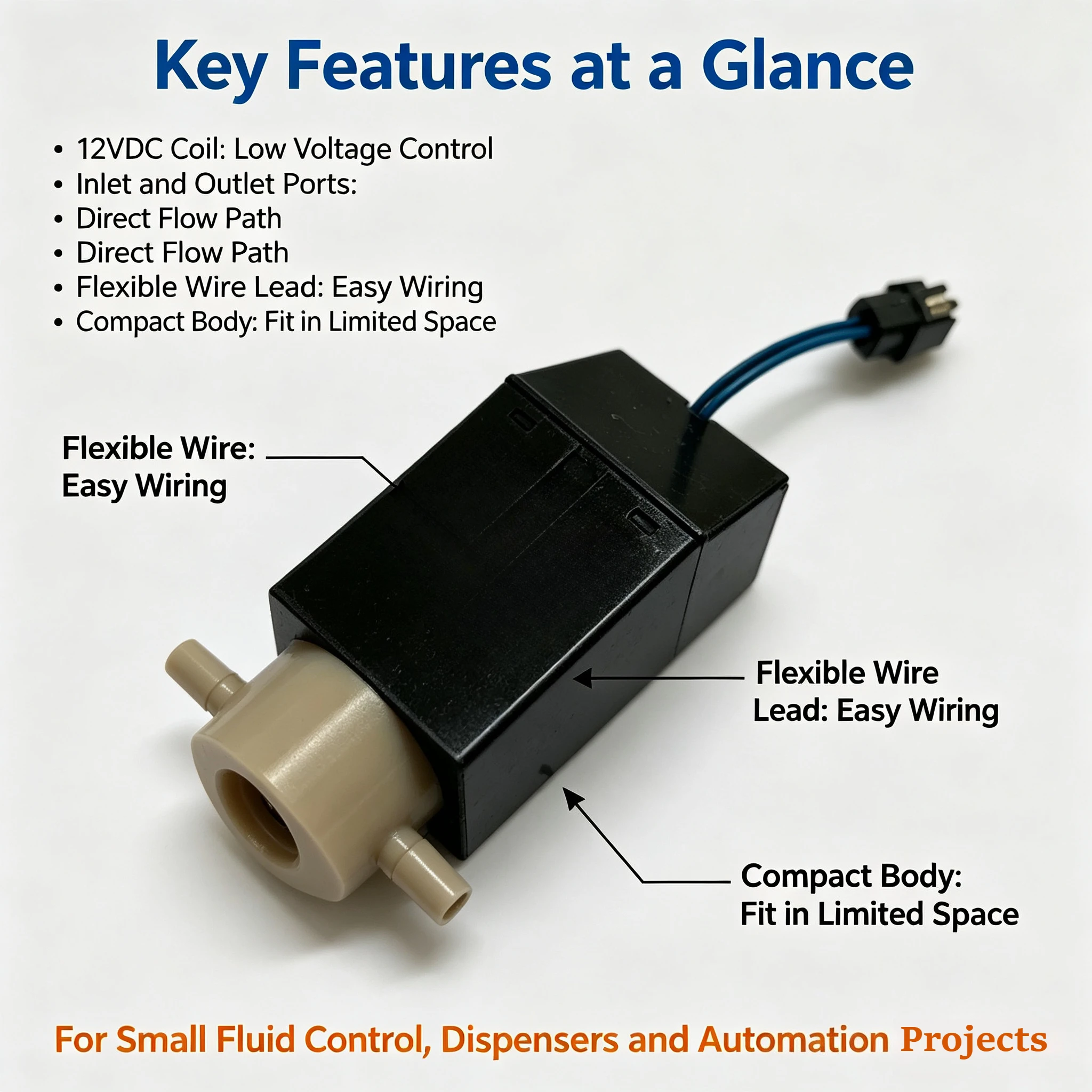 WTA-2K-N4G-12 12VDC Two-Way So - Isolation Valve Mini recension och pris