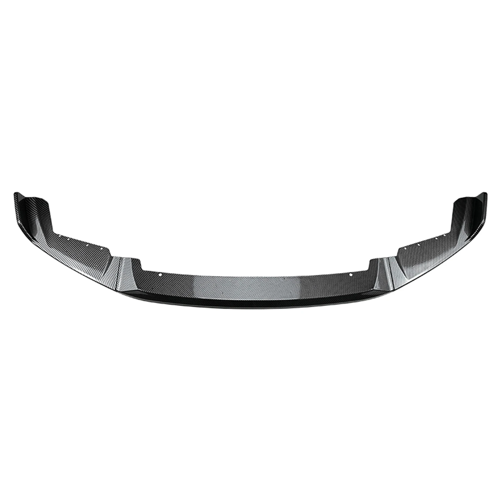 CS Style For BMW F87 M2 2016-2021 Car Front Bumper Spoiler Lip Splitter Trim Exterior Accessores Carbon Fiber Style Glossy Black