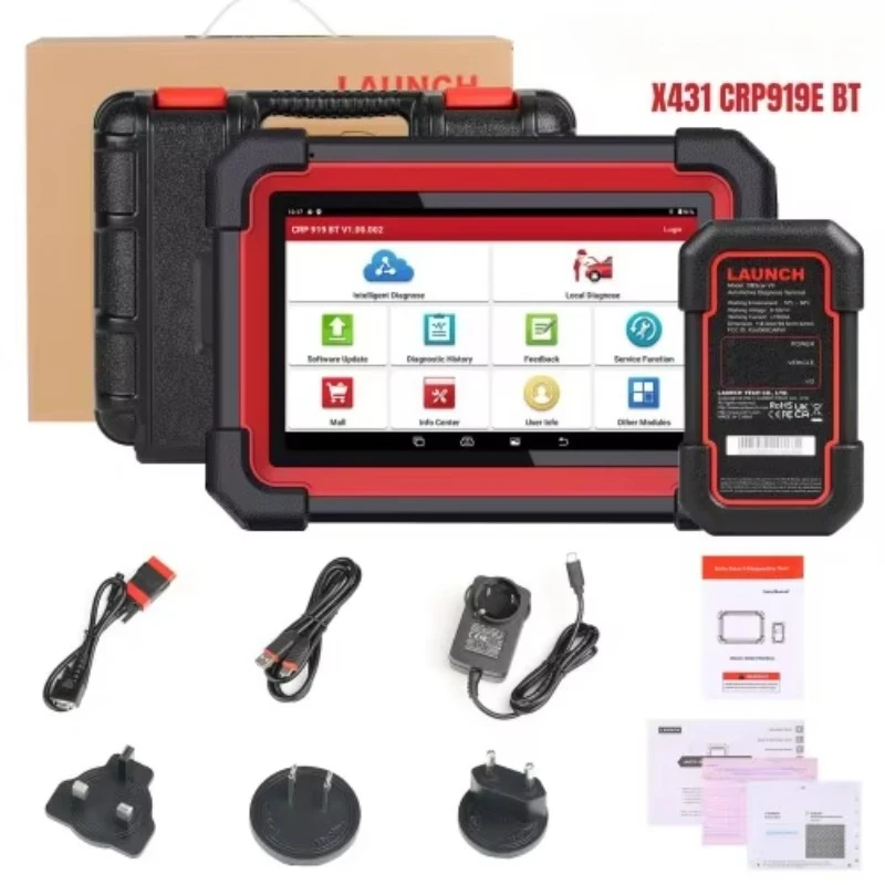 [Global/EU Version] Creader CRP919E BT All System Diagnostic Tool Bluetooth Version of CRP919E OBD2 Scanner Supports CAN