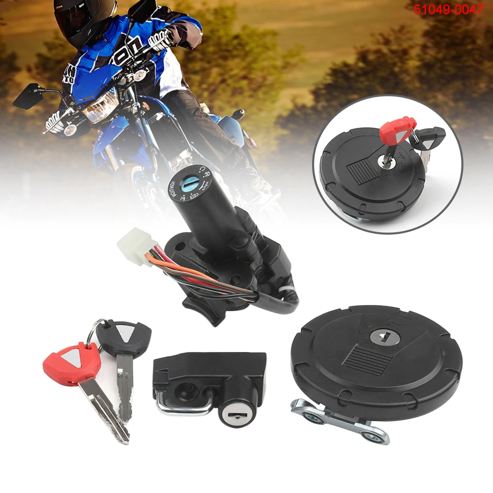 Motorcycle Accessories Ignition Switch Lock KEY For KAWASAKI ZX6R ZZR400 ZZR60 ZX9R ZX900 ZX7R ZX750 view 3