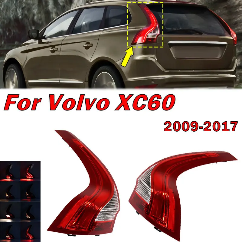 

Car Exterior Accessories For Volvo XC60 2009-2017 Tail Light Warning Brake Signal Lamp Auto Taillight Assembly 31323035 31323034