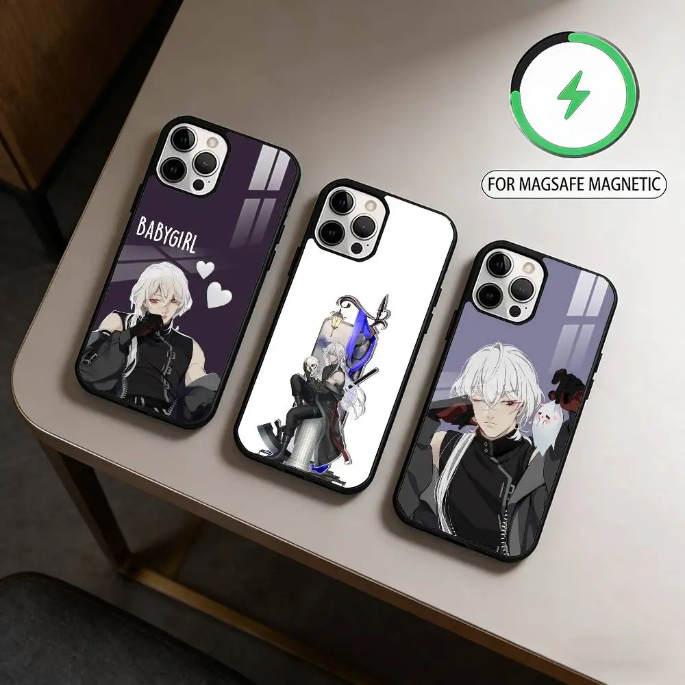 

Game D-Date With Death Phone Case For iPhone17,16,15,14,13,12,11 Plus,Pro Max Magnetic For Magsafe Wireless Charging