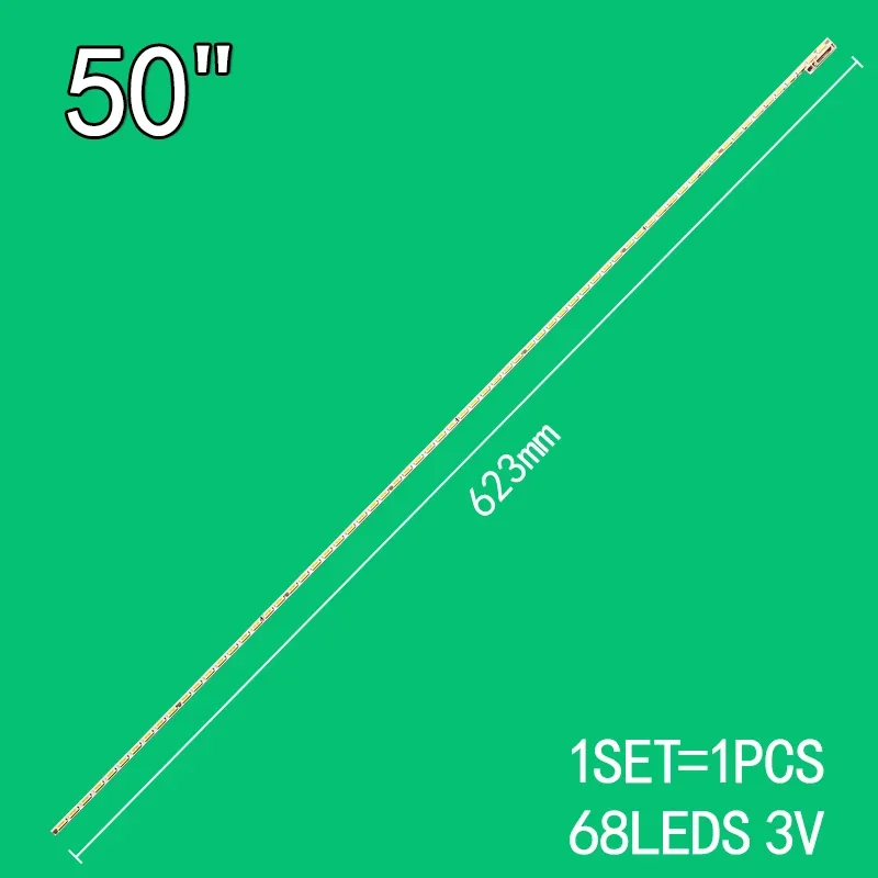 Para TV de 50 pulgadas, LE50A5000, 50DU6000, V500H1-ME1-TLEM9, TF-LED50S10T2, 50L1400U, 50L3400U, LCD-50NX100A, L50F3700A, D50A710, LE50F8210C, 50S320