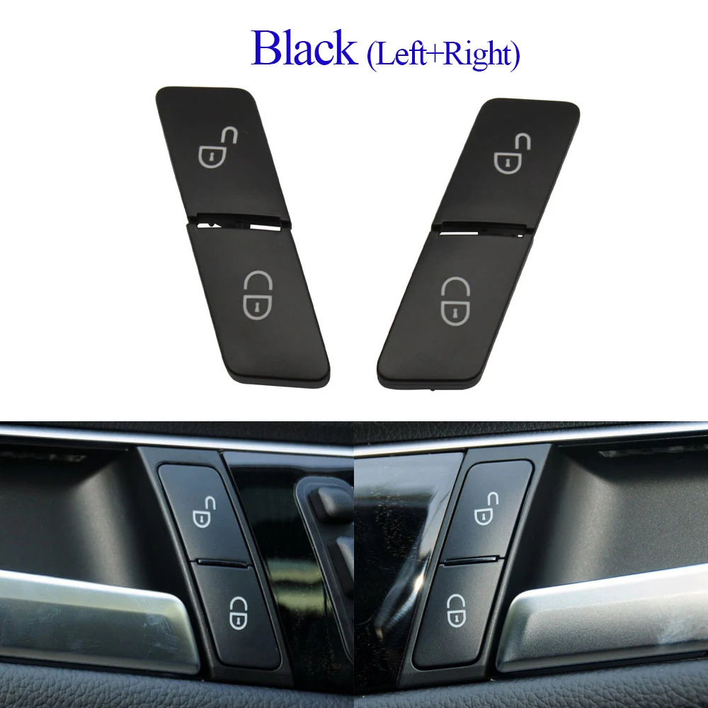 Car Left Right Door Lock Switch Button Replacement For Benz A B C E GLK Class W204 W212 X204 ML GL GLE GLS W166 W463 W156 W176