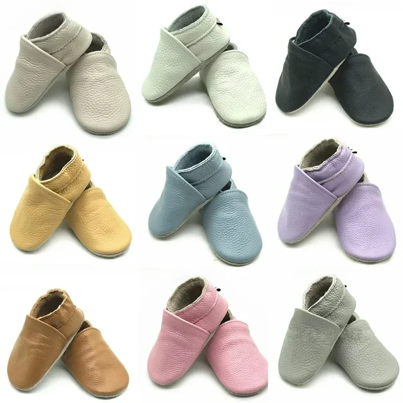 

Genuine Leather Baby shoes summer infant toddler baby shoes moccasins shoes First Walker Soft Sole Crib Baby Boy Shoe s