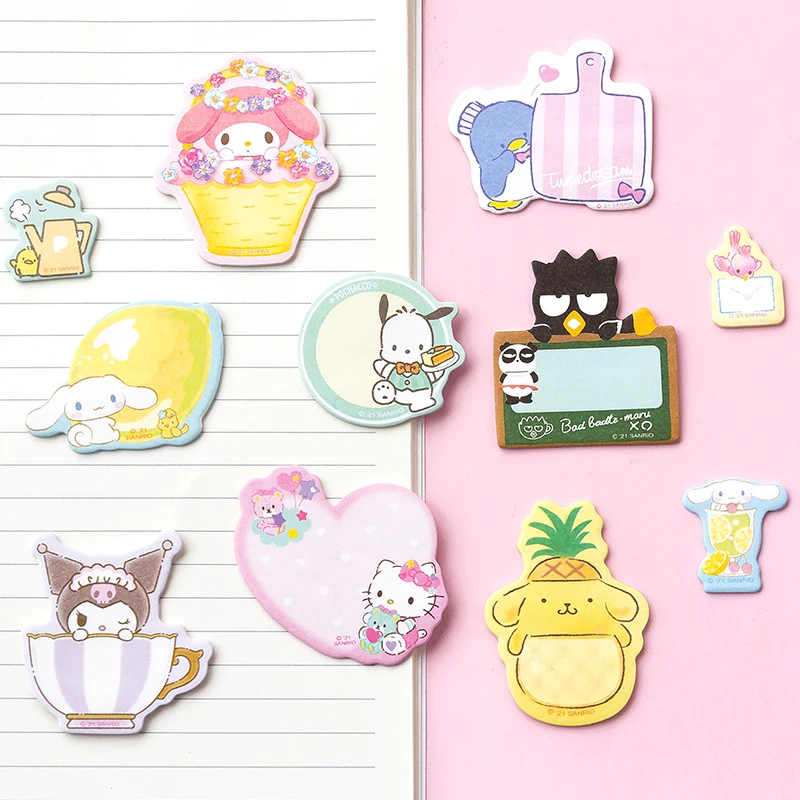 105 Pages Cute Cartoon Sticky Notes Fruit N Times Memo Pad Kawaii Stationery Portable Notepad School Office Supply Gift