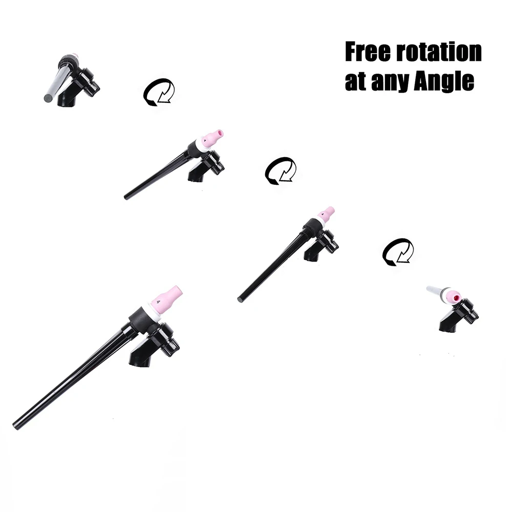 WP-9 WP9 LY-200R Swivel Rotary Spin Air Cooled GZ1/4 Thread  TIG Torch Head Burner Hose Argon Welding Machine Accessory