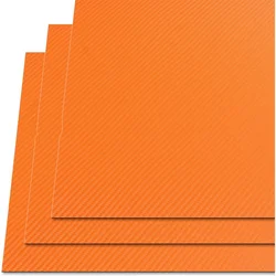2mm Thick Carbon Fiber Matt Twill Kydex Sheet for Camping Scabbard Tool DIY Thermoplastic Forming Board