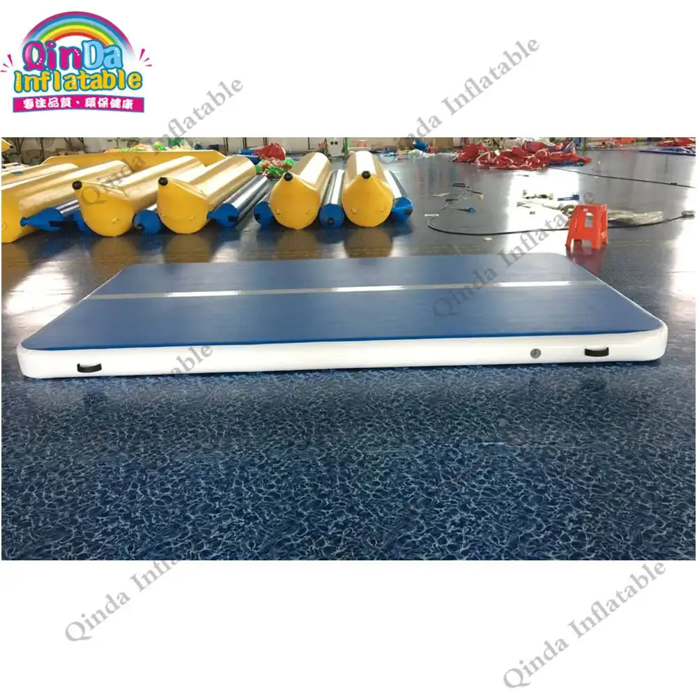

4*2*0.2M Air Tumble Track For GymnasticsFree Air Pump Inflatable Gym Mat With 1.0Mm DWF Material