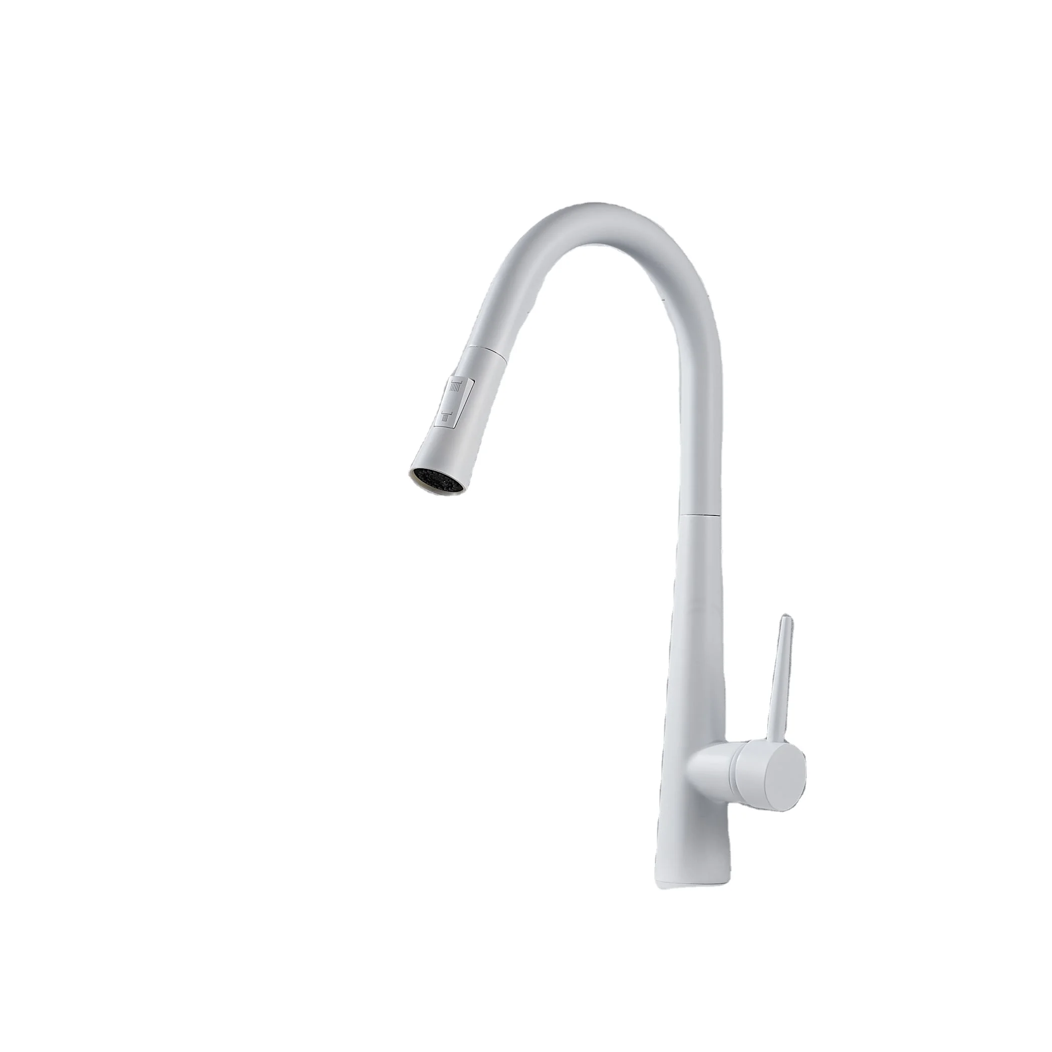 

Белый кухонный смеситель, смеситель для раковины, хорошее качество, красочный кухонный выдвижной кран для воды