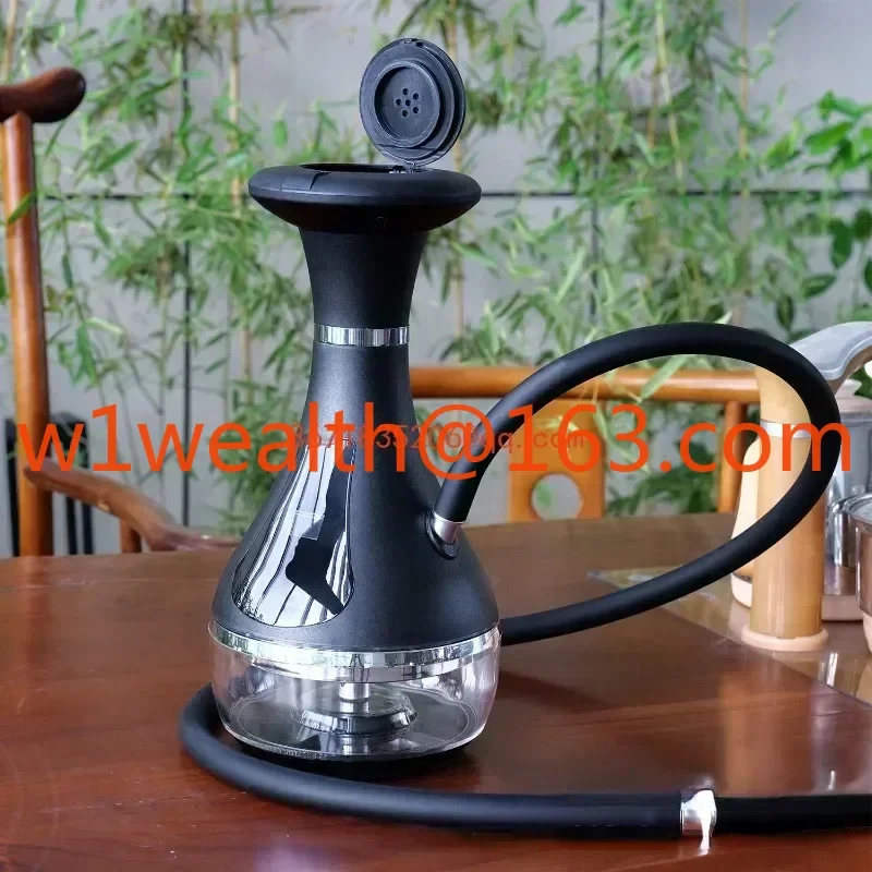 New smart charging LED electronic hookah