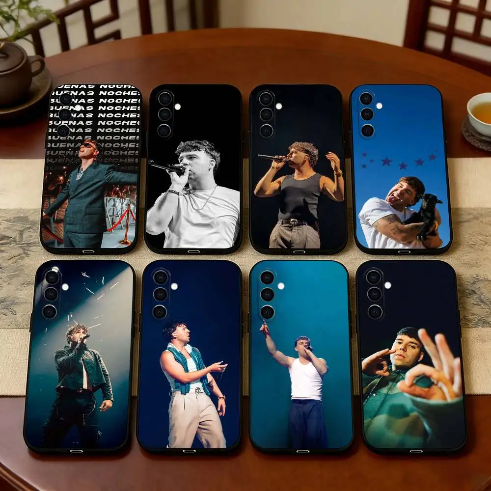 Buenas Noches Quevedo gift Phone Case For Samsung Galaxy A73,A72,A71,A70,A53,A52,A51,Others Soft Black Cover