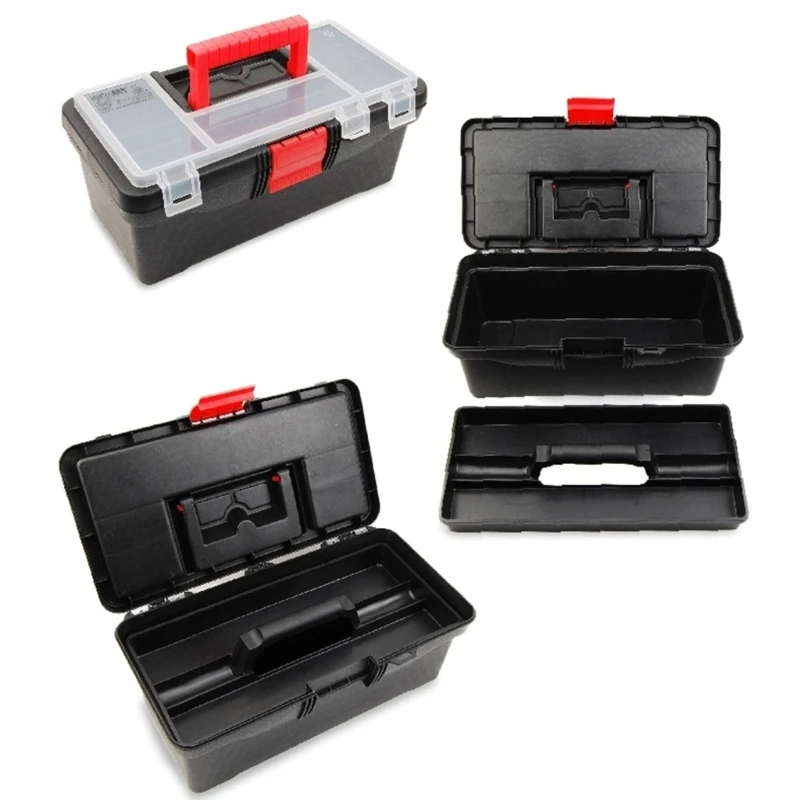 Multifunctional Tool Storage Box with Handle Portable Tool Case