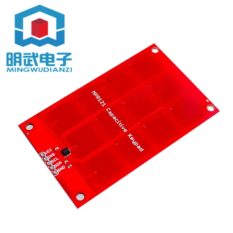 MPR121 Módulo de Sensor táctil capacitivo, botón de detección, teclado
