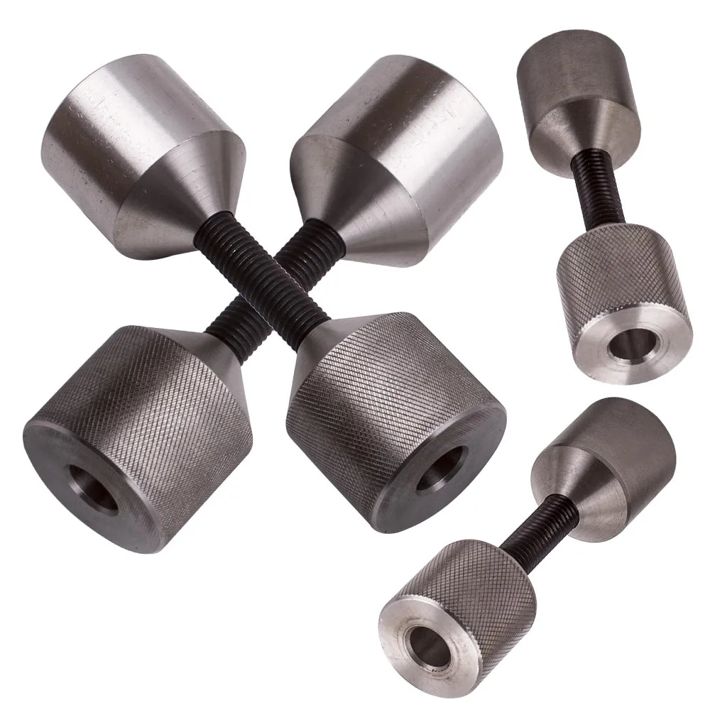 4pcs Flange 2 Hole Flange Pin1-1/8 '' and 5/8'' Diameter Up to 3'' Thick Set