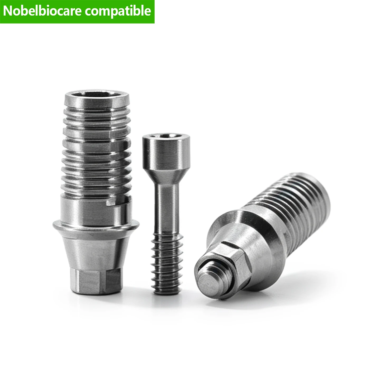Nobel Biocare Compatible Temporary Ti Base NP RP 1.5mm Screw Retained CAD/CAM Prosthesis Restoration Parts Factory Direct OEM