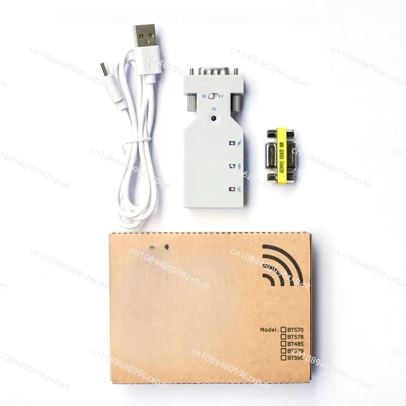 Type-C charging BT578 V3 RS232 serial port Bluetooth adapter, dual mode SPP+BLE,