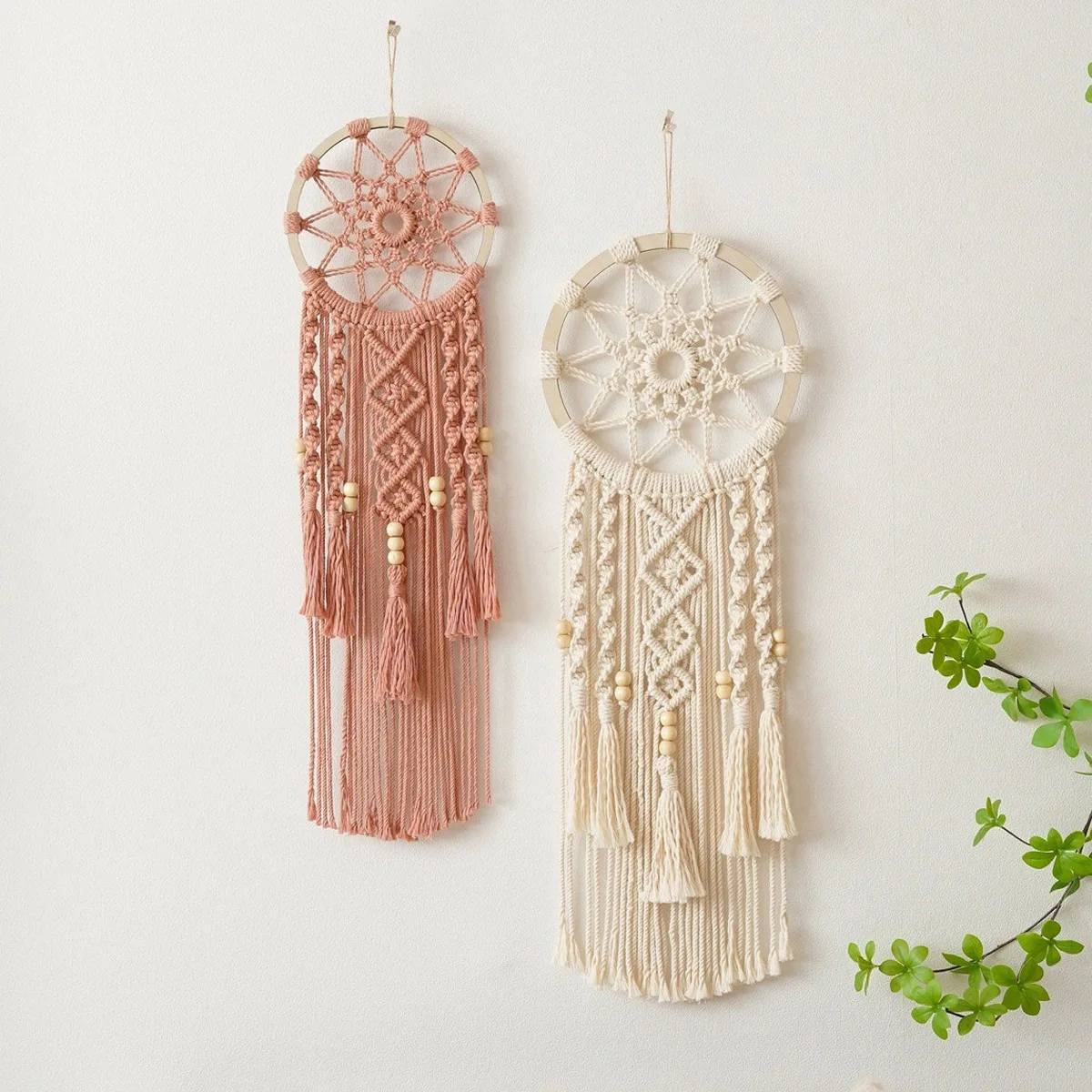 Bohemian Dreamcatcher Handmade Weaving Tapestry Living Room Bedroom Children's Room Background Wall Decoration