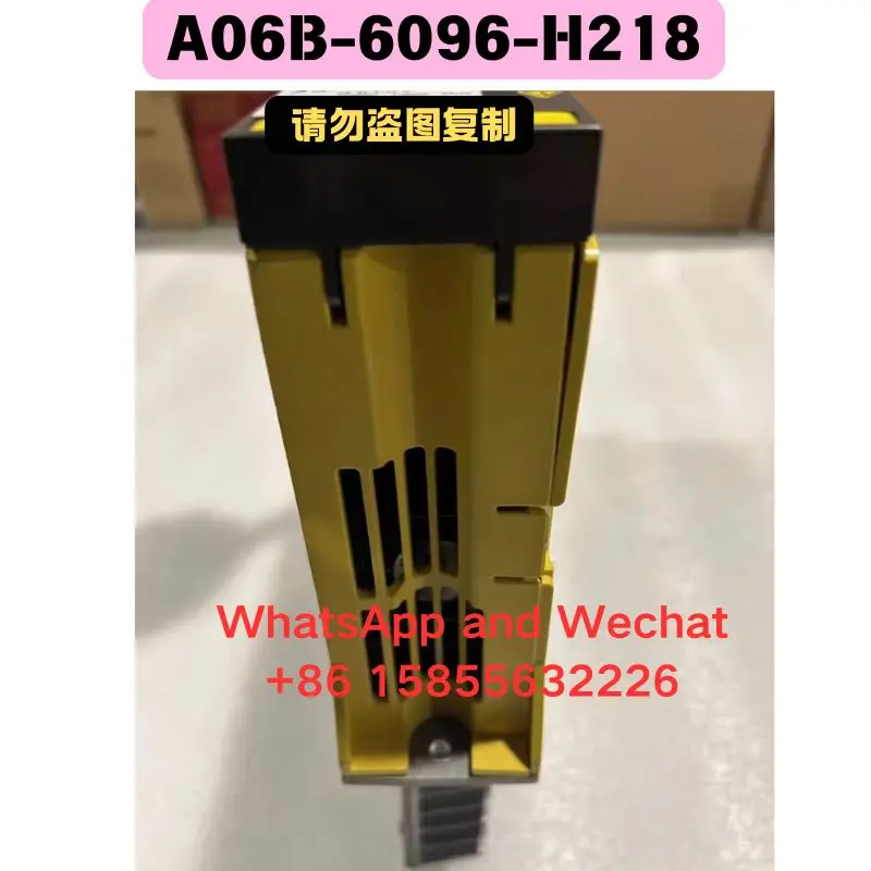 Used OEM disassembled parts Driver A06B-6096-H218 Functional test OK Fast Shipping
