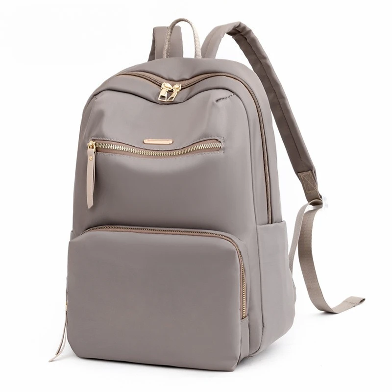 Fashion Backpack Female Commuter Business Lady Computer Backpack Large-capacity Travel Simple Student Schoolbag