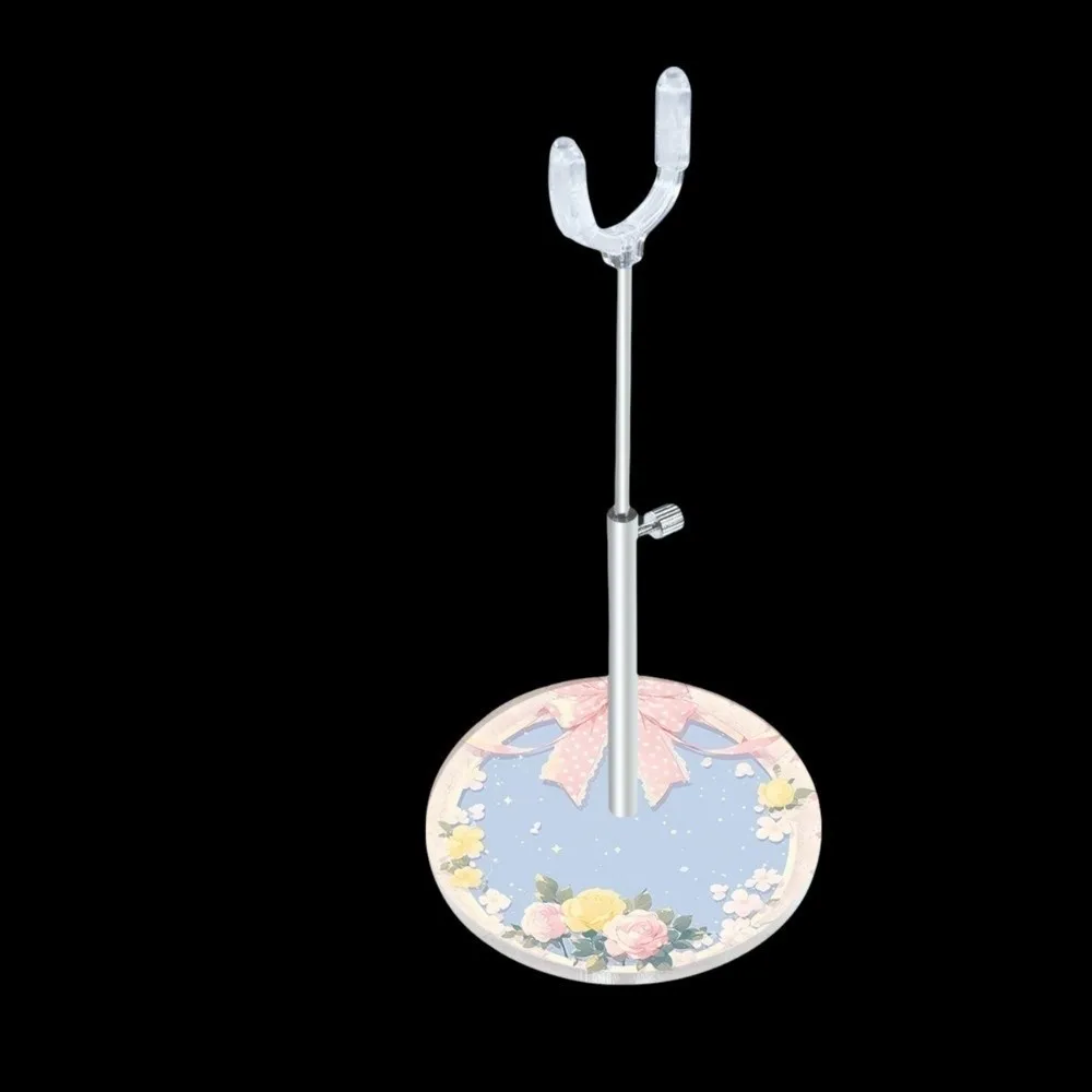

High Quality Adjustable Doll Standing Bracket Retractable Shaped Base Doll Display Rack Plastic Model Holder Doll Accessories