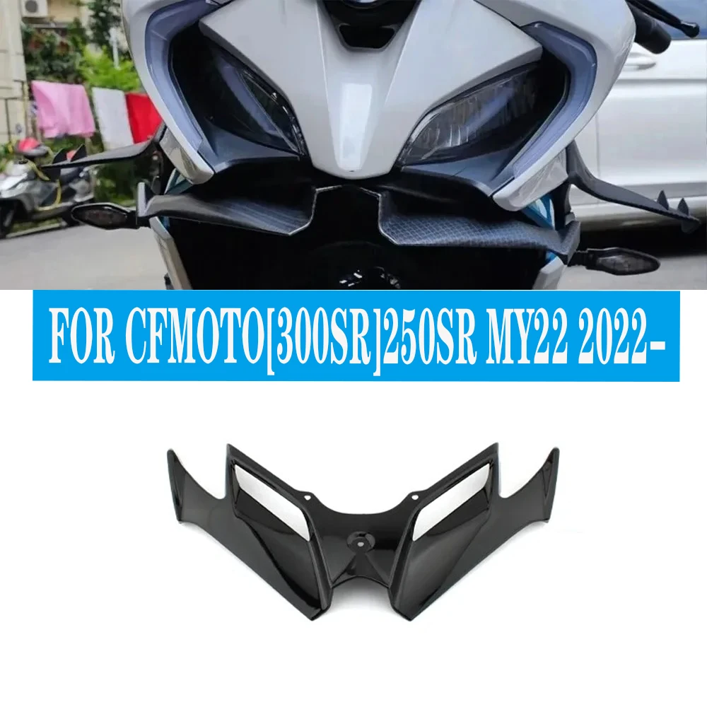 

Front Spoiler Winglets Aerodynamic FOR CFMOTO 300SR 250SR MY22 2022 FUN ABS 2020 250 300 SR Wing Spoiler Front Fairing Wing Kit