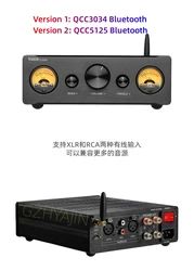 D325X high-power TPA3255 dual channel balanced digital Bluetooth 5.1 power amplifier (improved meter sensitivity)