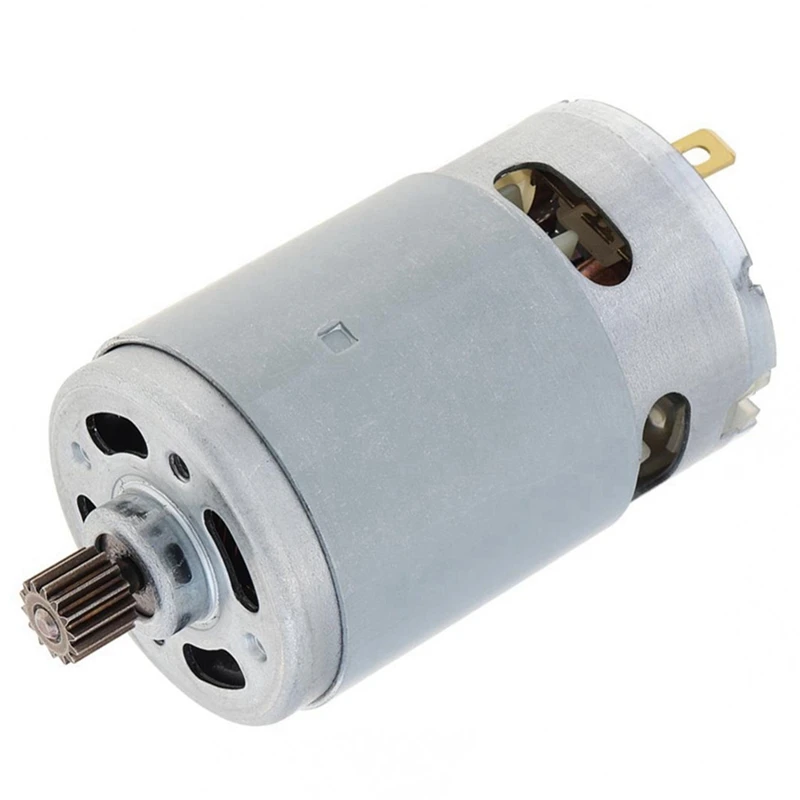 21V RS550 Motor Brushed Motor 14 Teeth Suitable For 4 6 Inch Cordless Mini Chainsaw Logging Saw Power Tool Replacement