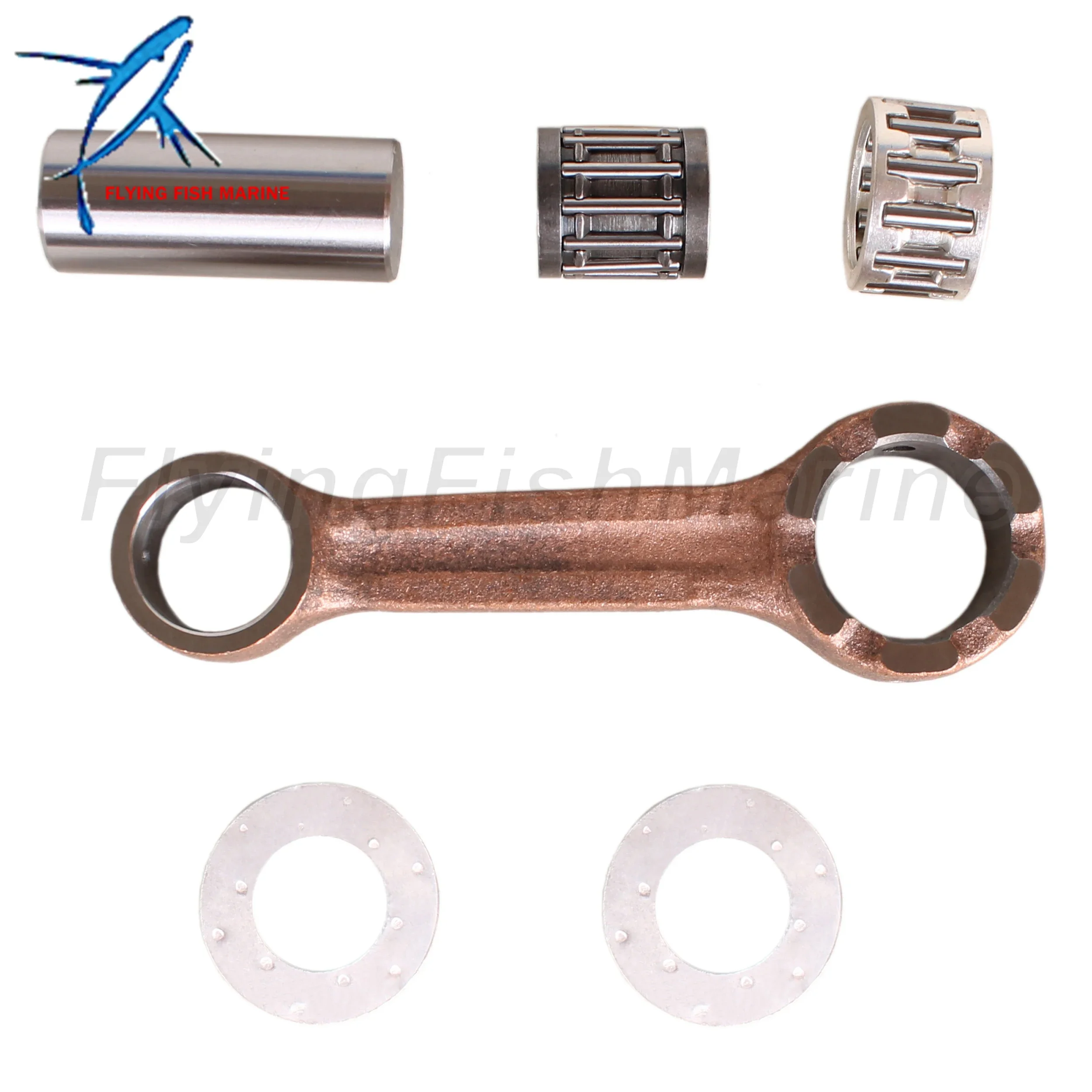 Outboard Motor 3B2-00040-0 3B2000400 3B2000400M Connecting Rod Kit for Tohatsu for Nissan 6HP 8HP 9.8HP NS6B NS8B NS9.8B