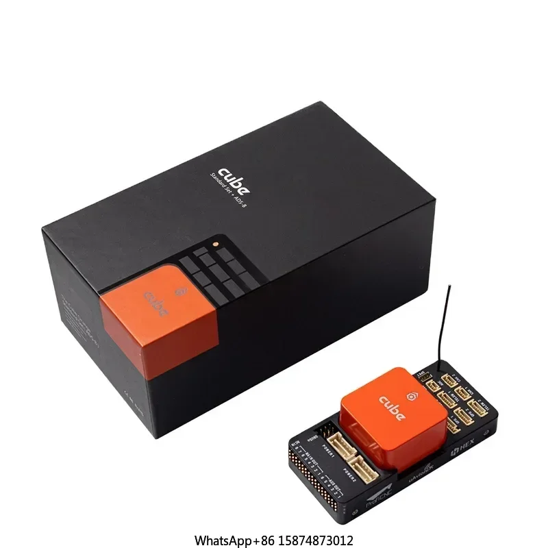 

PX4 HEX Pixhawk Cube Orange+Here 3 GPS GNSS m8p W/ADS-B Carrier Board Support S. Bus CPPM DSM Fl ight control