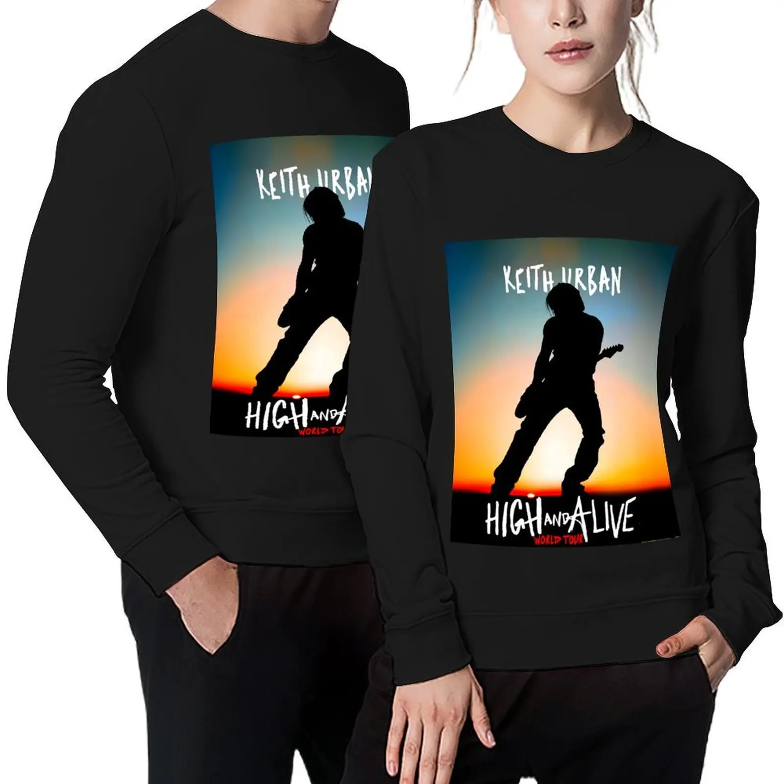 

Vintage country music-keith urban tour Pullover mens clothing tracksuit men's clothes graphic t shirts men winter man sweatshirt