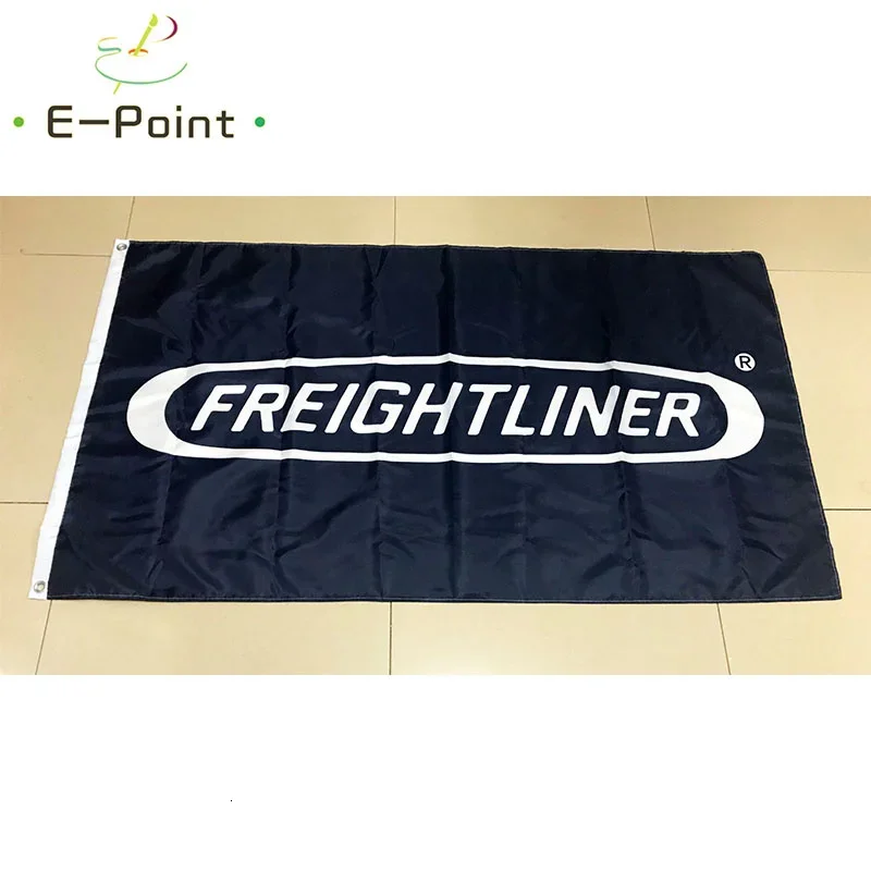 

Флаг США Freightliner Trucks, Размер 2 фута * 3 фута (60*90 см), размер 3 фута * 5 футов (90*150 см), рождественские украшения для дома, флаг, баннер, подарки