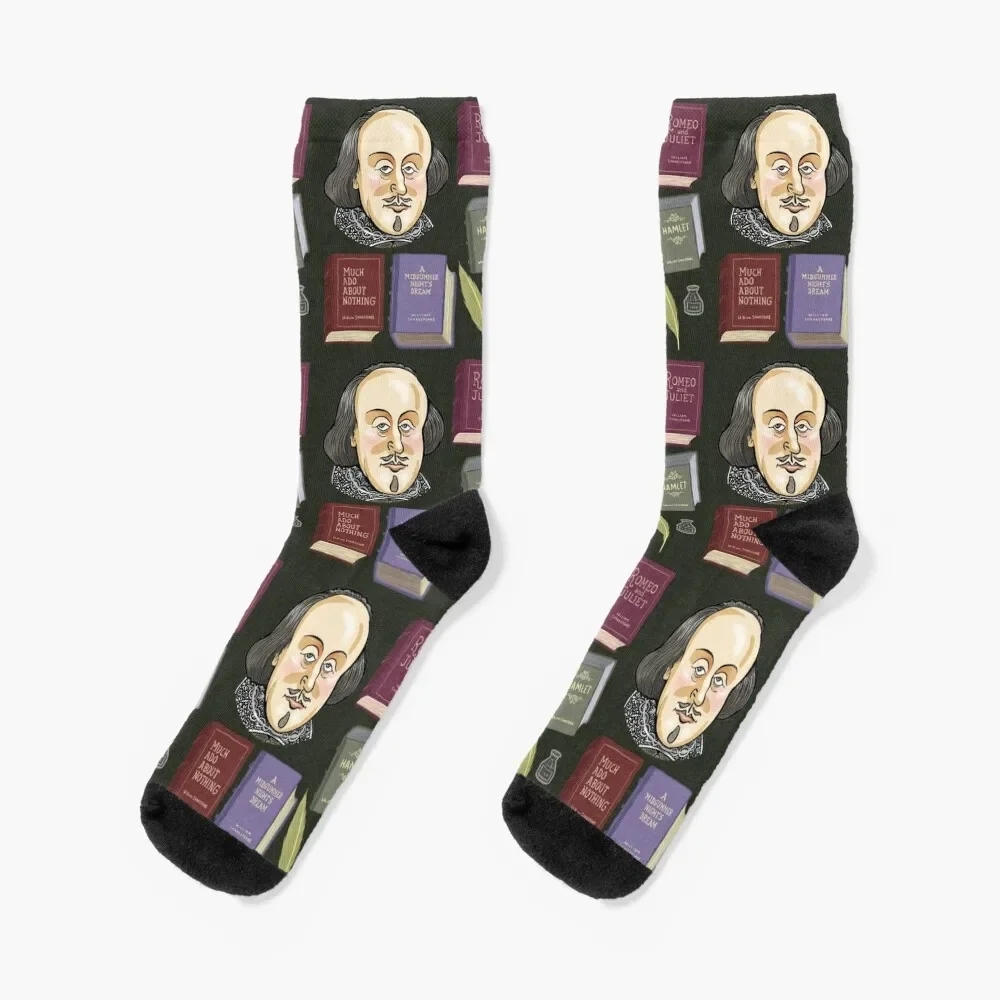 William Shakespeare Socks Heating sock fashionable summer gym Socks Man Women's