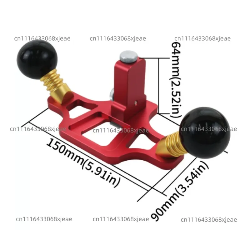 Woodworking Special Aluminum Alloy Bottom Planer, Adjustable Slotted Wire Single Line Planer