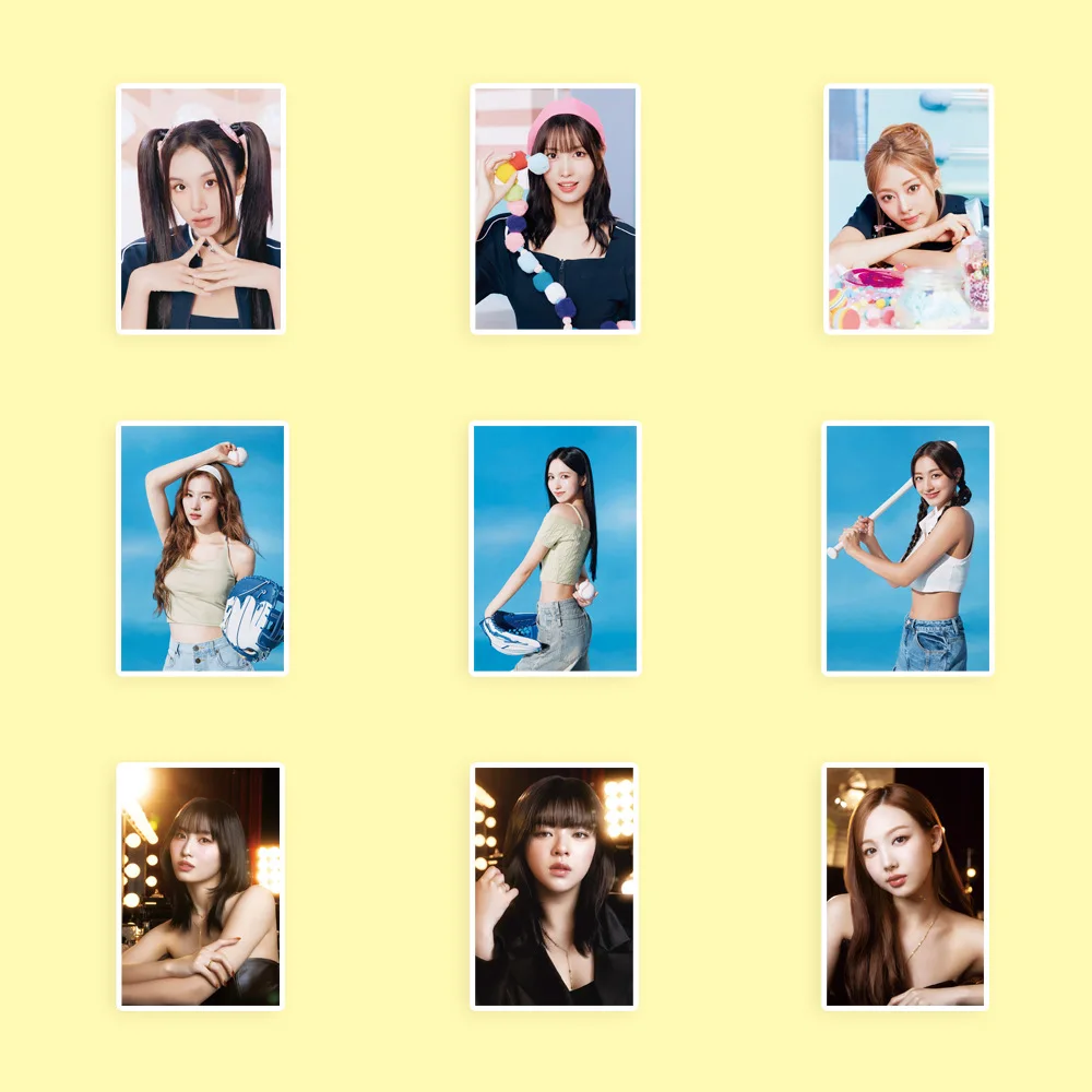 NaYeon Jihyo Idol New Series COLLECTOR Sticker Scrapbook DIY Hand Account Sticker Mina Tzuyu Chaeyoung Momo Dahyun Fans Gifts