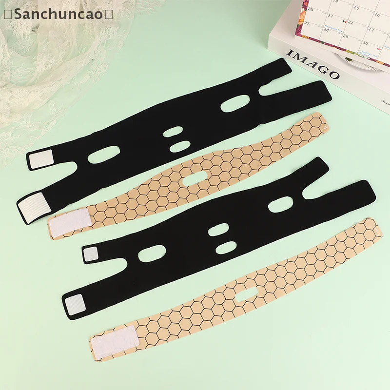 Kin Wang Afslankverband V-vorm V-lijn Lifting Masker Gezicht Lifting Anti Rimpel Band Band Slaapmasker Schoonheid Gezondheid