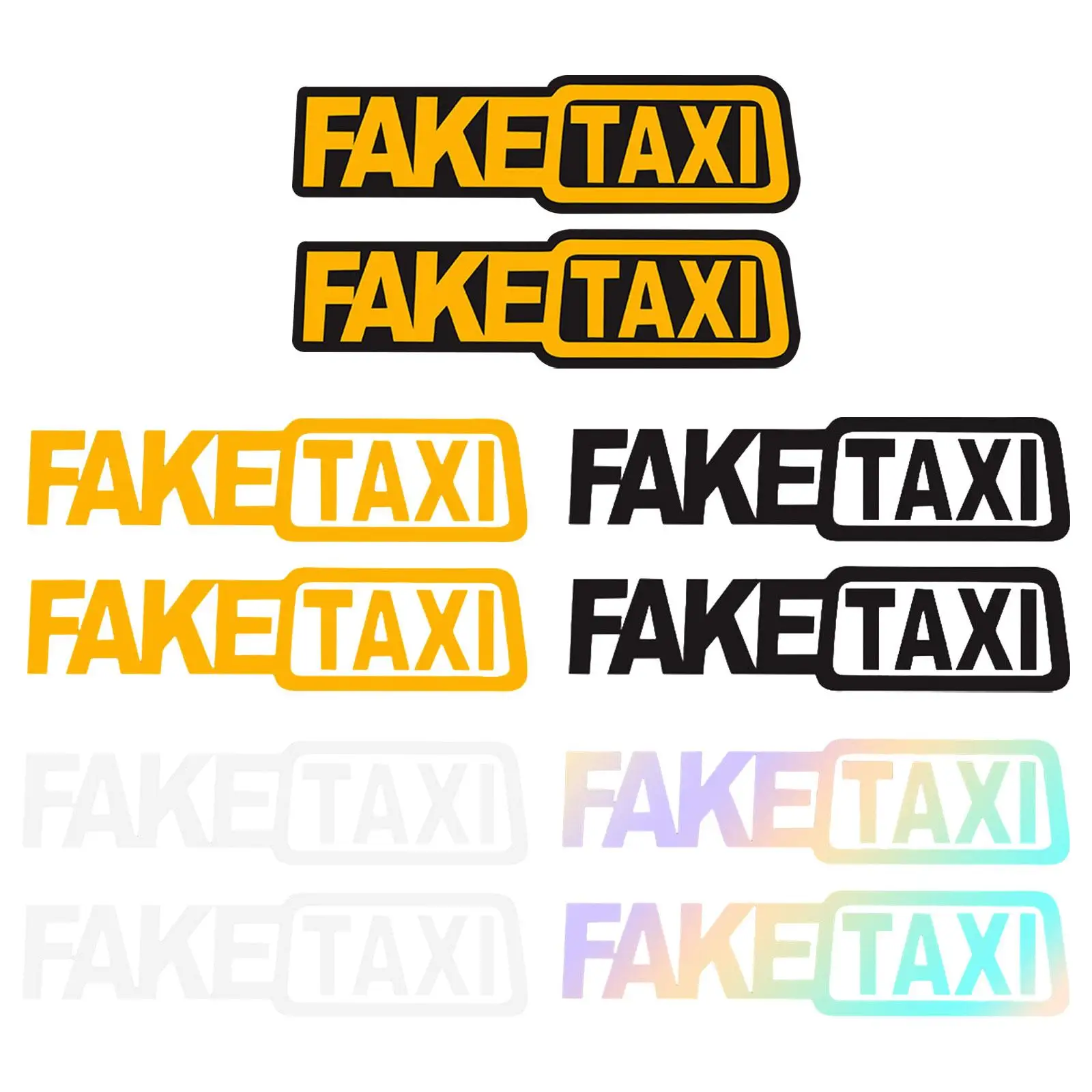 2 Pieces Car Stickers Decals Auto Vinyl Stickers Self Sticky Automotive Decal