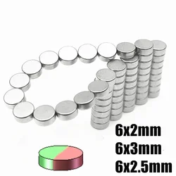 10PCS encoder magnetico magnete di supporto magnete radiale 6*2.5 AS5600 AS5040 AS5045 AS5047 AS5048 AS5145 AS5147 spot straight shot