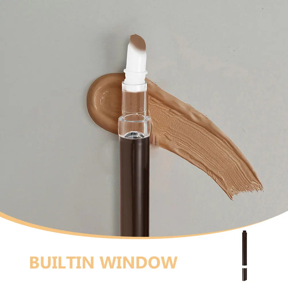 Contenedor de brillo de labios con ventana, aplicador compacto de empuje hacia abajo de 2Ml para aceite, esmalte de uñas en Gel, cuidado de cutículas, recargable, portátil, 2 uds.