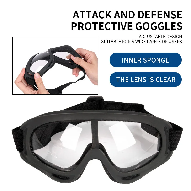 CS game shooting eyepiece protects eyes. HD lenses are comfortable to wear.