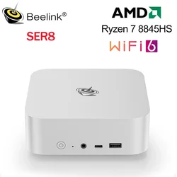 Beelink Ryzen 7 5800H SER5 Pro Max Mini PC AMD DDR4 16GB RAM 500GB SSD 5500U WiFi6 4K HD Computer Desktop SER5 Pro 5700U