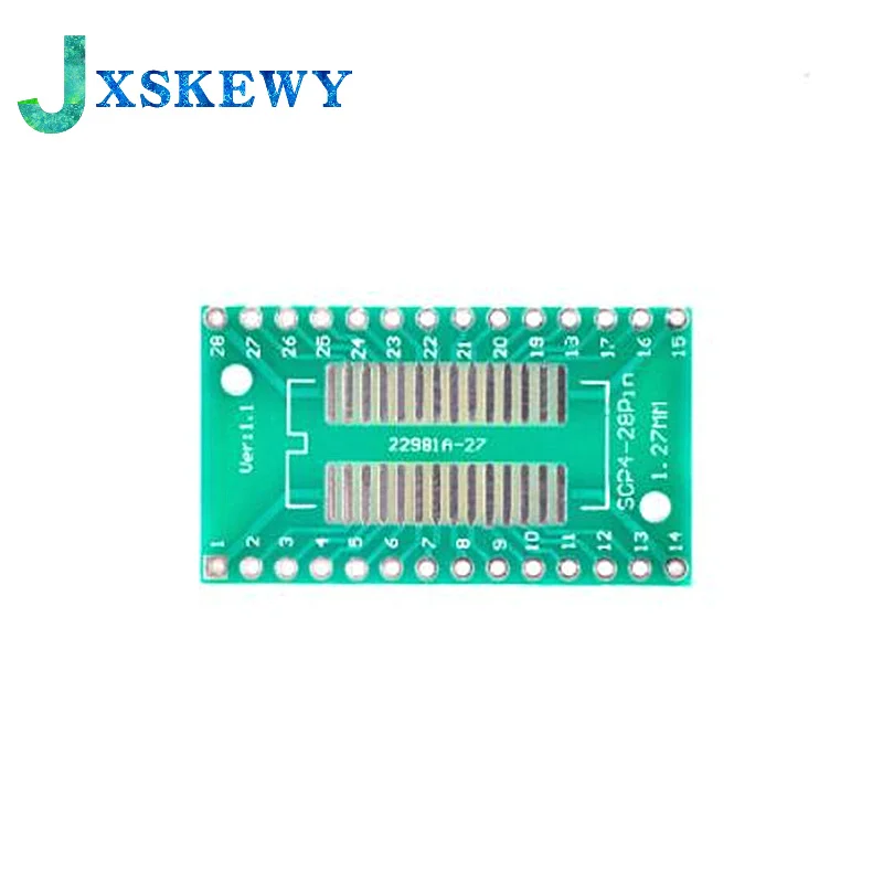 10PCS TSSOP28 SSOP28 SOP28 to DIP28 Transfer Board DIP Pin Board Pitch Adapter